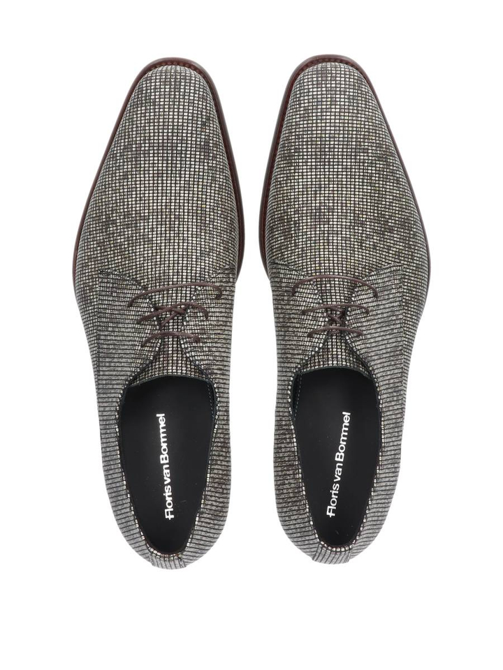 Lichtbruin geklede schoenen De Stijler Floris Van Bommel