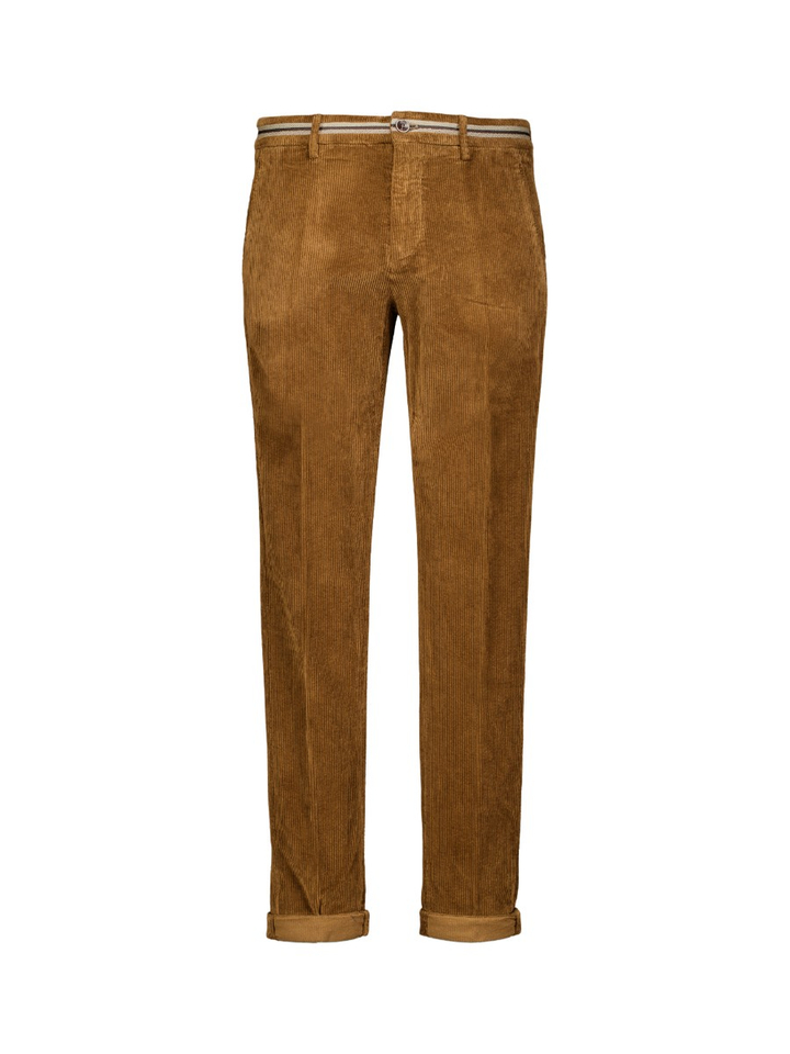 Bruine broek in ribfluweel Masons 