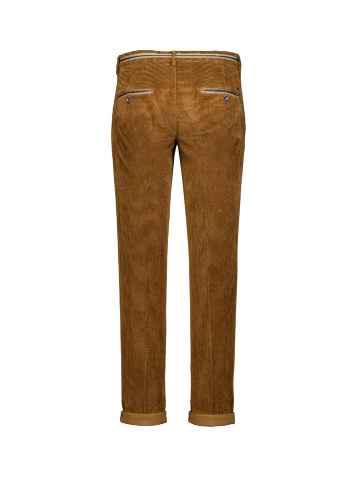Bruine broek in ribfluweel Masons 