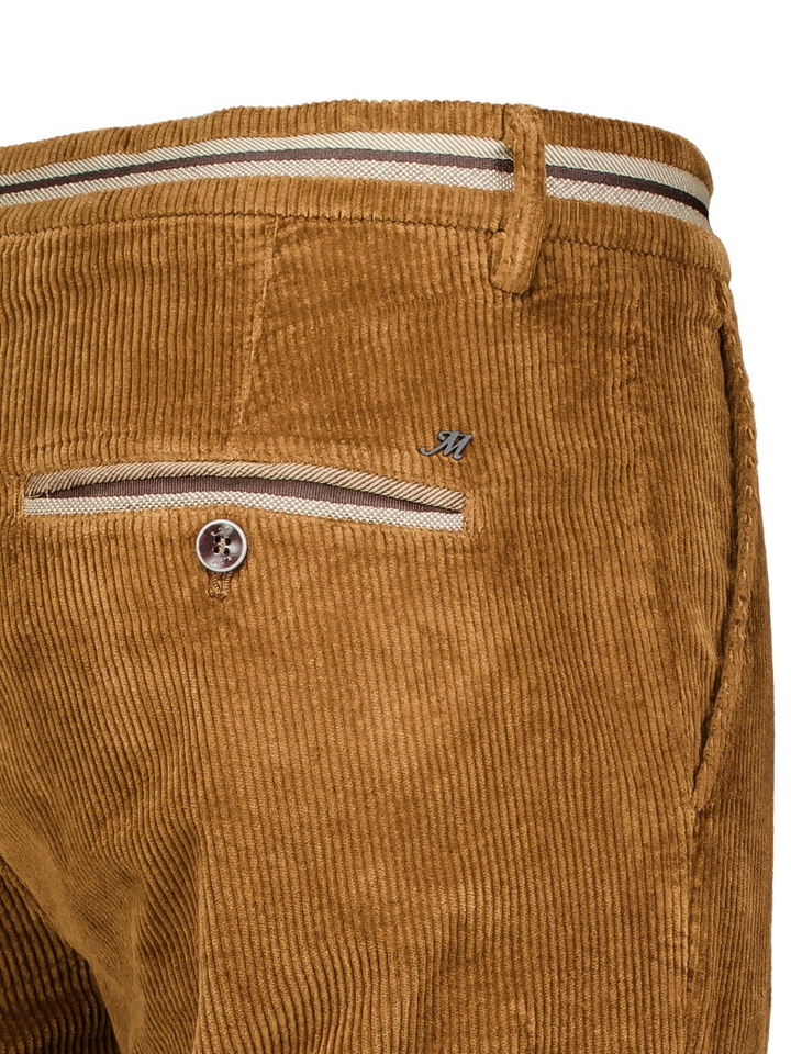 Bruine broek in ribfluweel Masons 