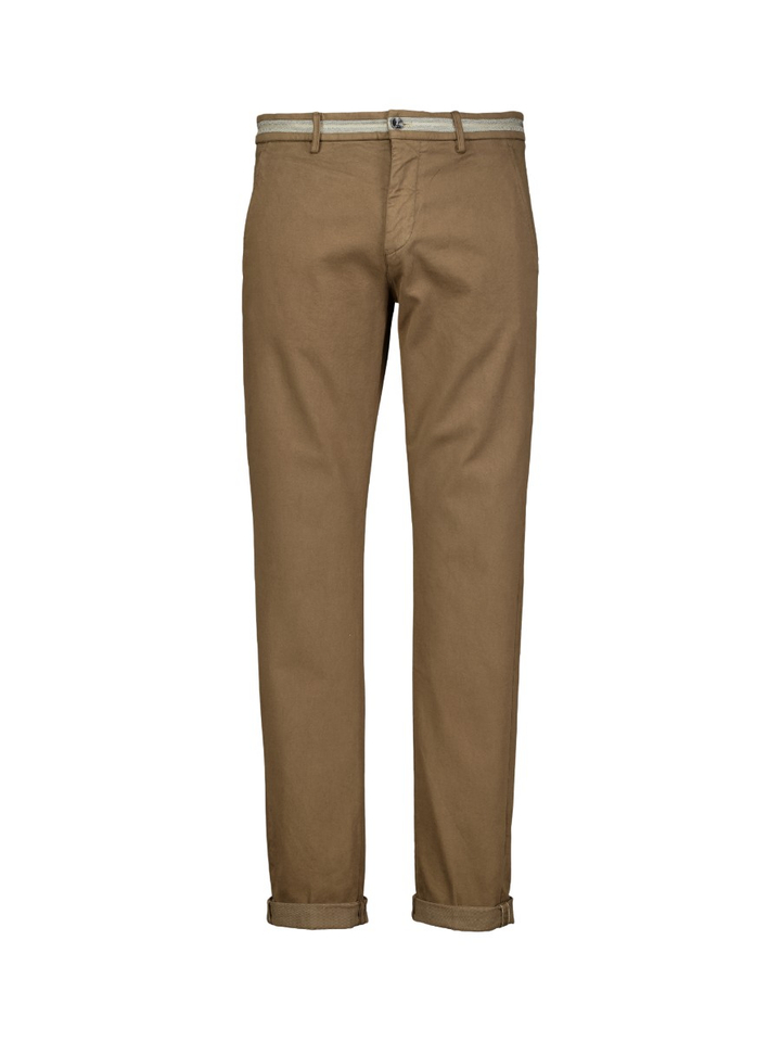 Bruine chino broek Maison's