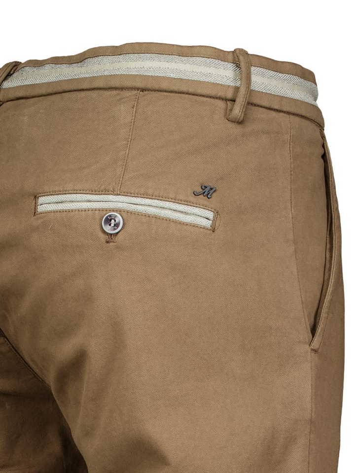Bruine chino broek Maison's