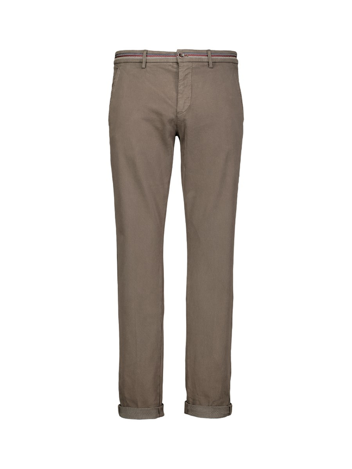 Bruine chino broek Maison's