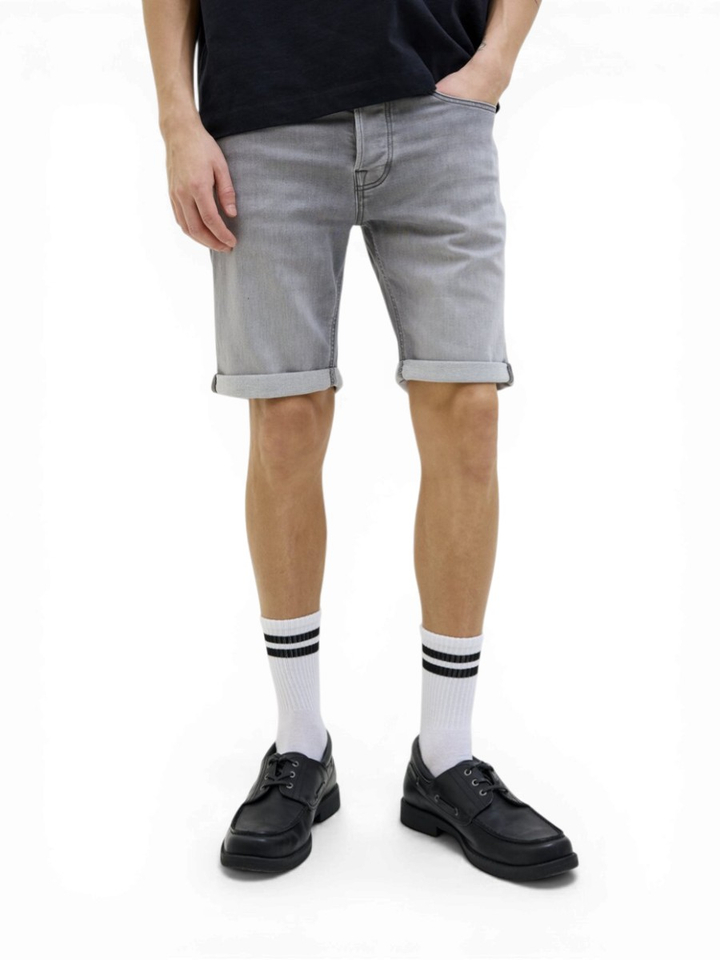 Grijze jeans short Jack&Jones 