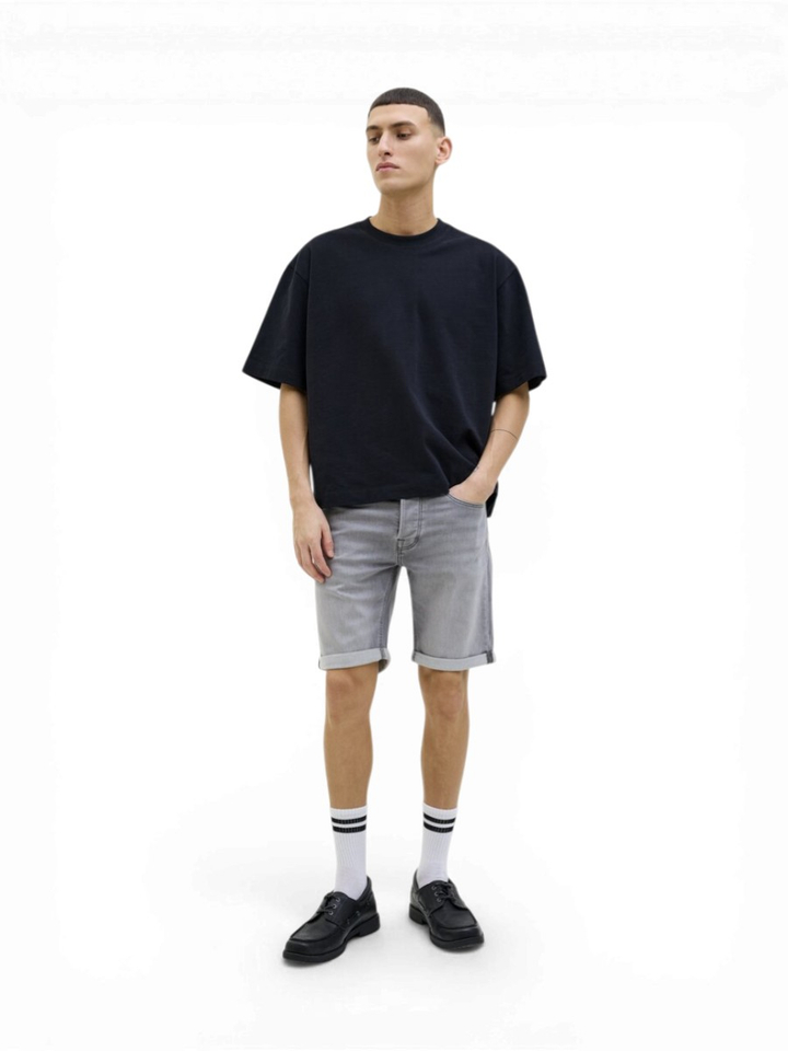 Grijze jeans short Jack&Jones 