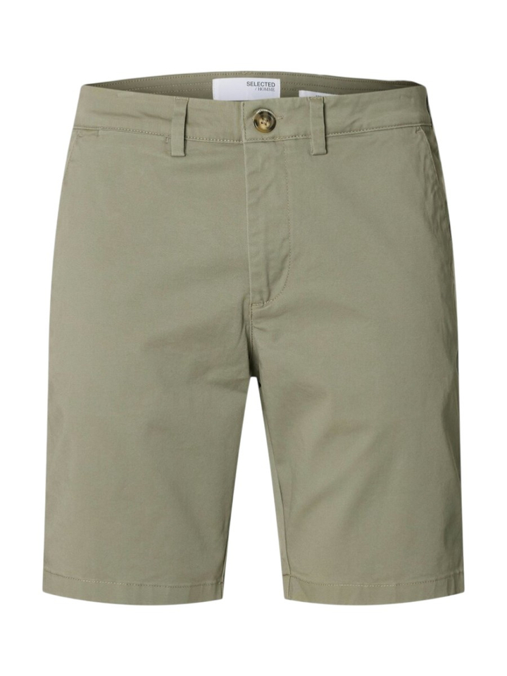 Kaki groene short Selected