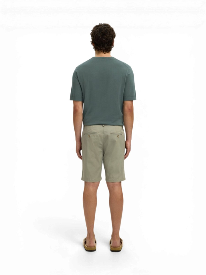 Kaki groene short Selected