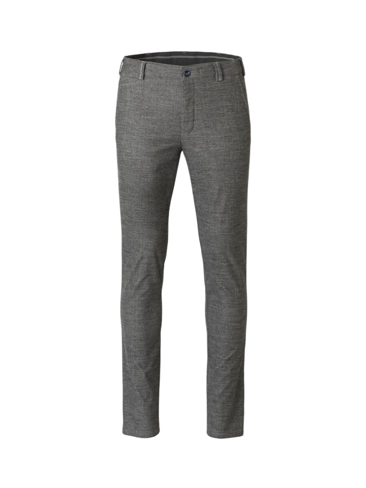 Grijze geklede broek Bonn Flannel Meyer