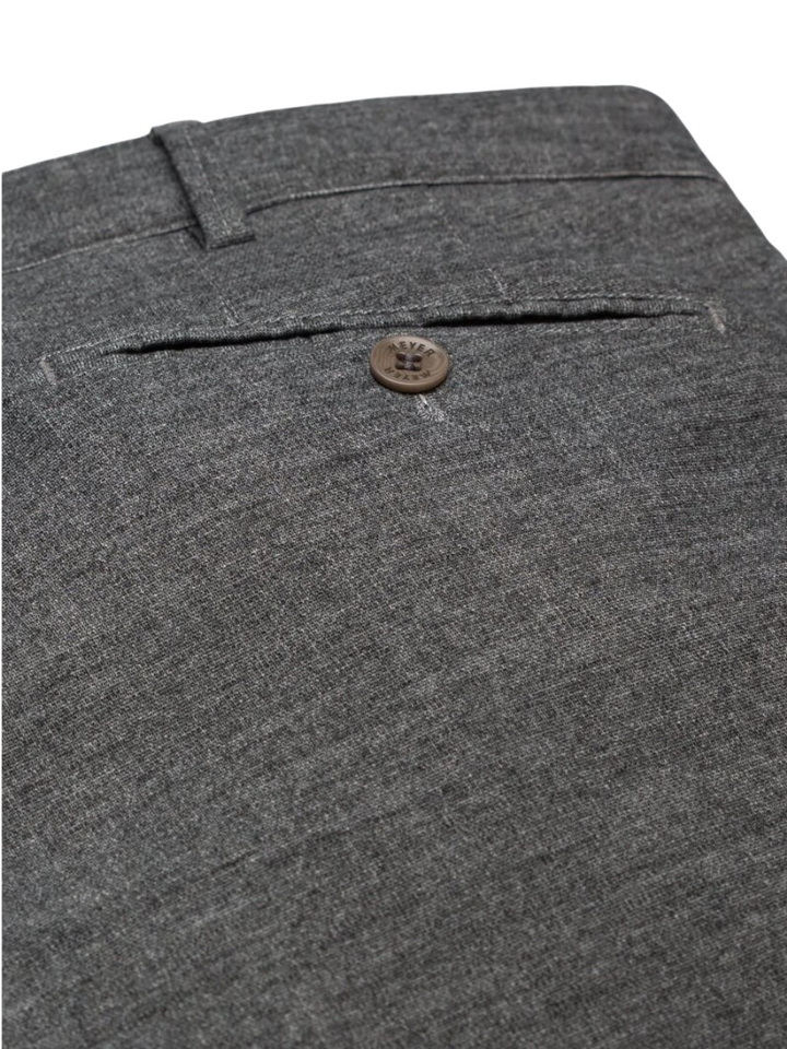 Grijze geklede broek Bonn Flannel Meyer