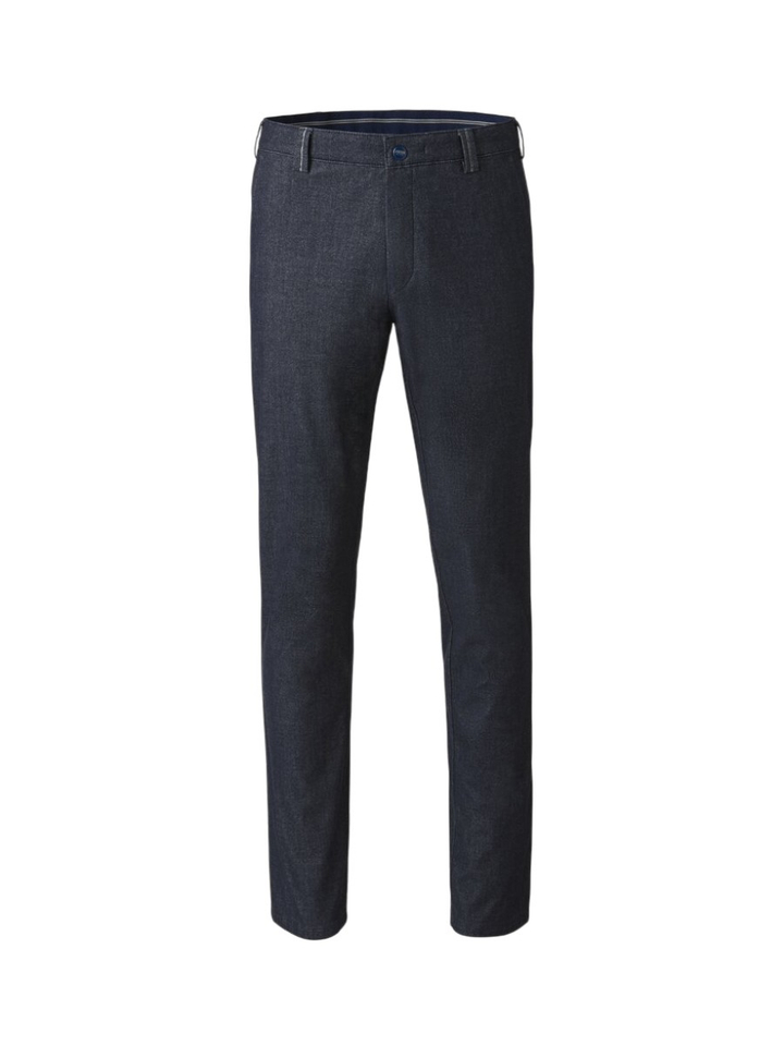 Donkerblauwe broek Bonn Flannel Meyer