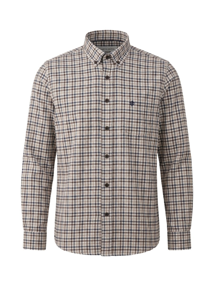 Multicolor geruit hemd Classic Fit Martin Maple