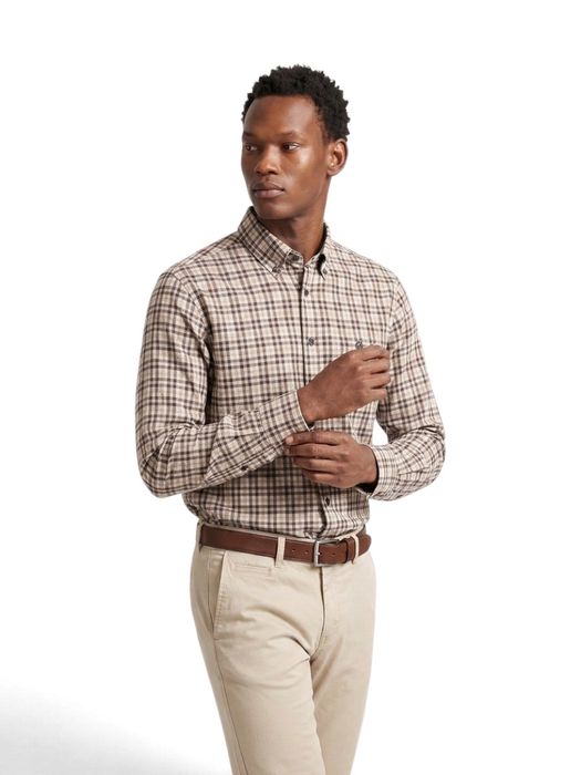Multicolor geruit hemd Classic Fit Martin Maple