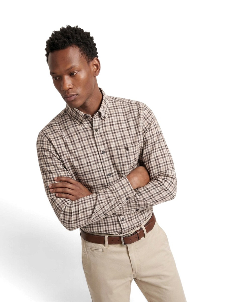 Multicolor geruit hemd Classic Fit Martin Maple