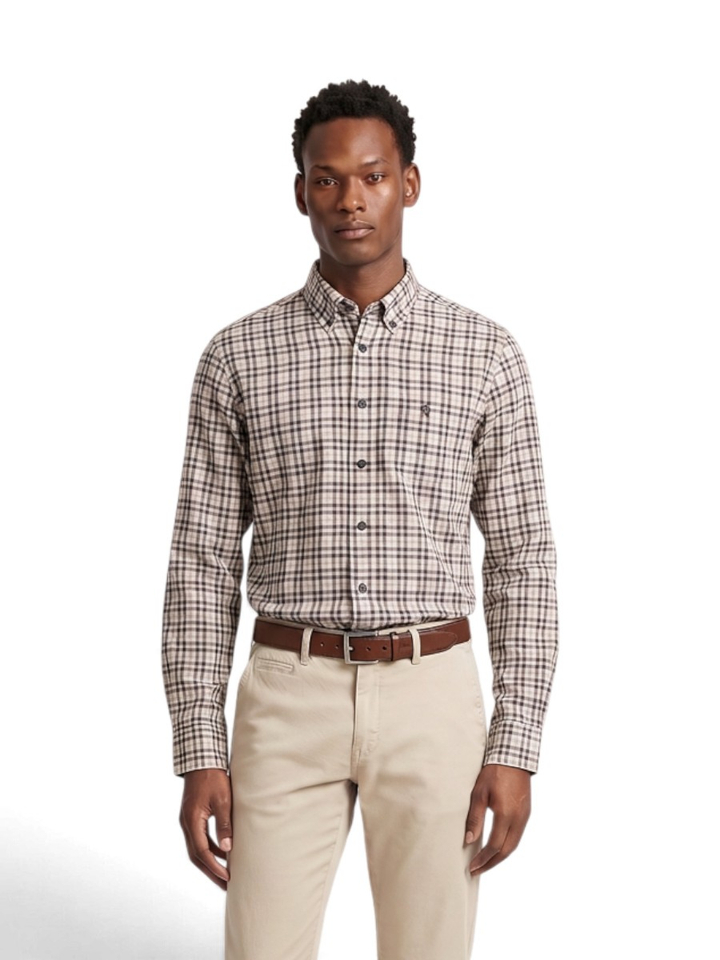 Multicolor geruit hemd Classic Fit Martin Maple