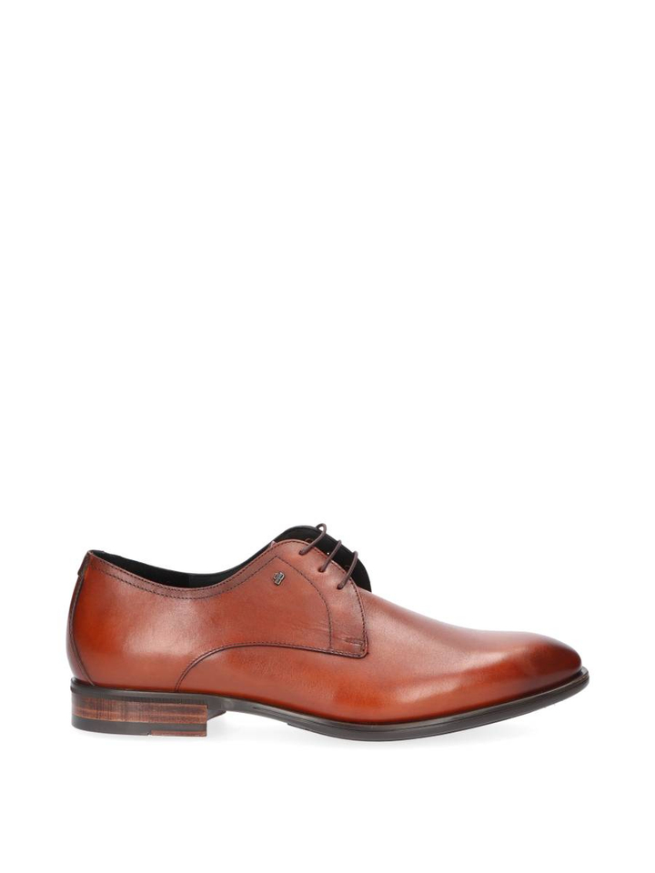 Cognac geklede schoen Terra Floris Van Bommel