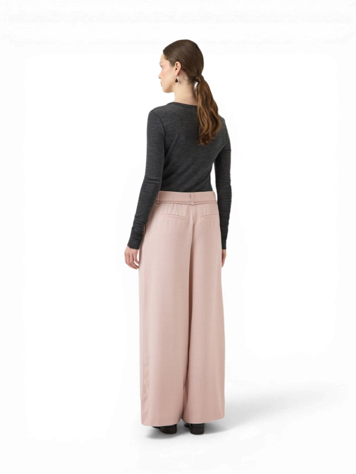 Lichtroze broek met bloem Yasmimi Y. A. S. 