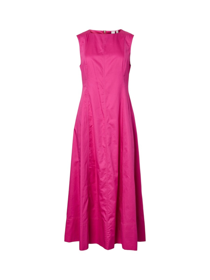 Fushia midi - jurk 