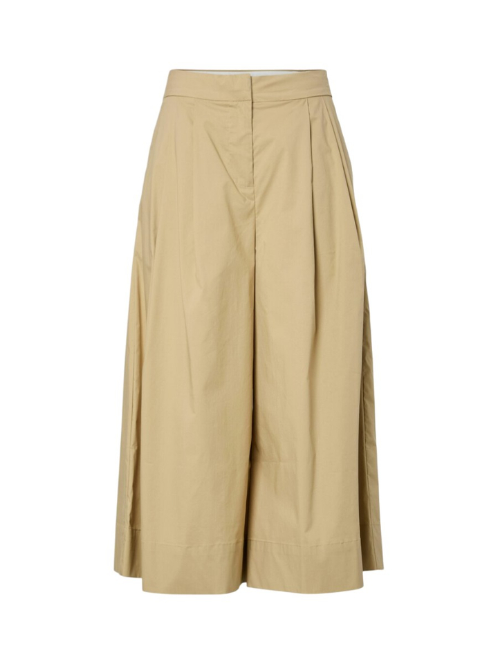 Beige geklede broek Yasfima YAS