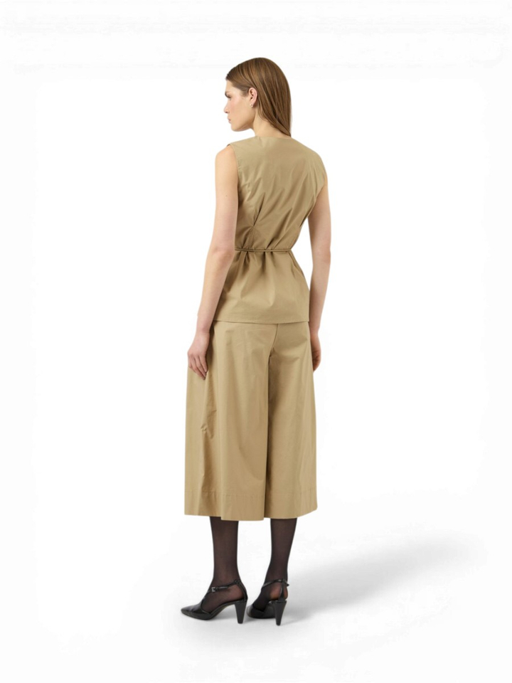 Beige geklede broek Yasfima YAS