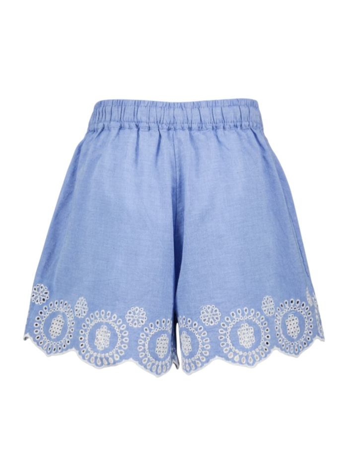 Blauwe denim loosfit short Name It