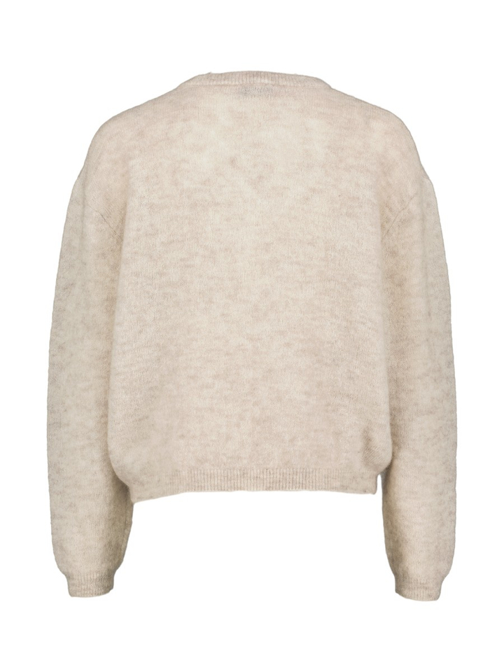 Beige cardigan met knopen Bibi Studio Anneloes