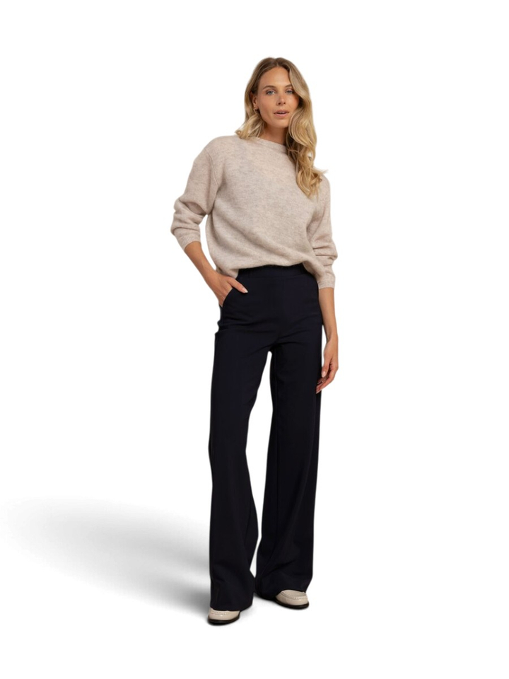 Beige cardigan met knopen Bibi Studio Anneloes