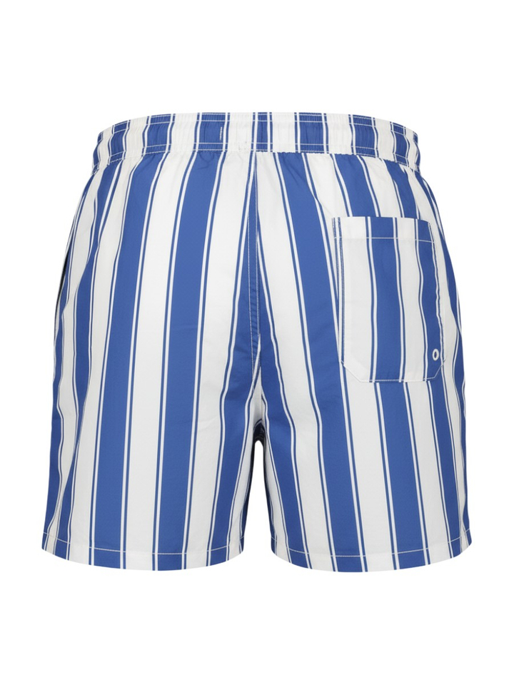 Blauw wit gestreepte zwemshort Tommy Hilfiger 
