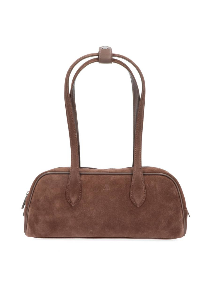 Donkerbruine tas Edenambh Bad Suede Markberg