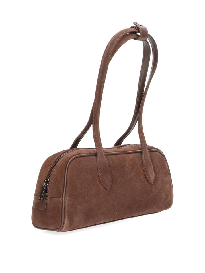 Donkerbruine tas Edenambh Bad Suede Markberg