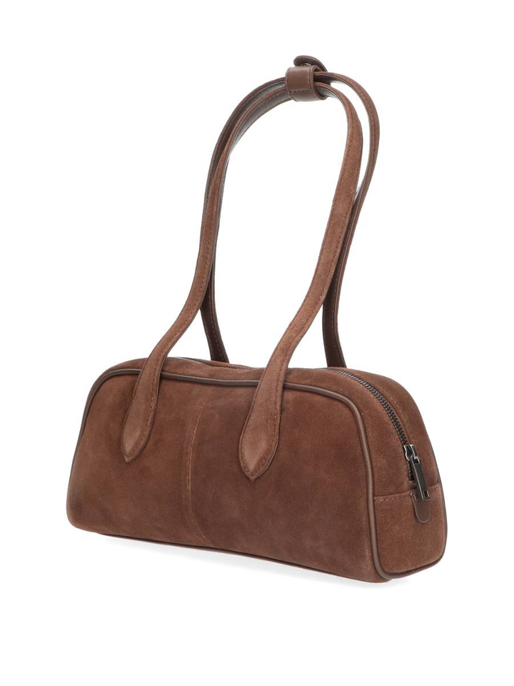 Donkerbruine tas Edenambh Bad Suede Markberg