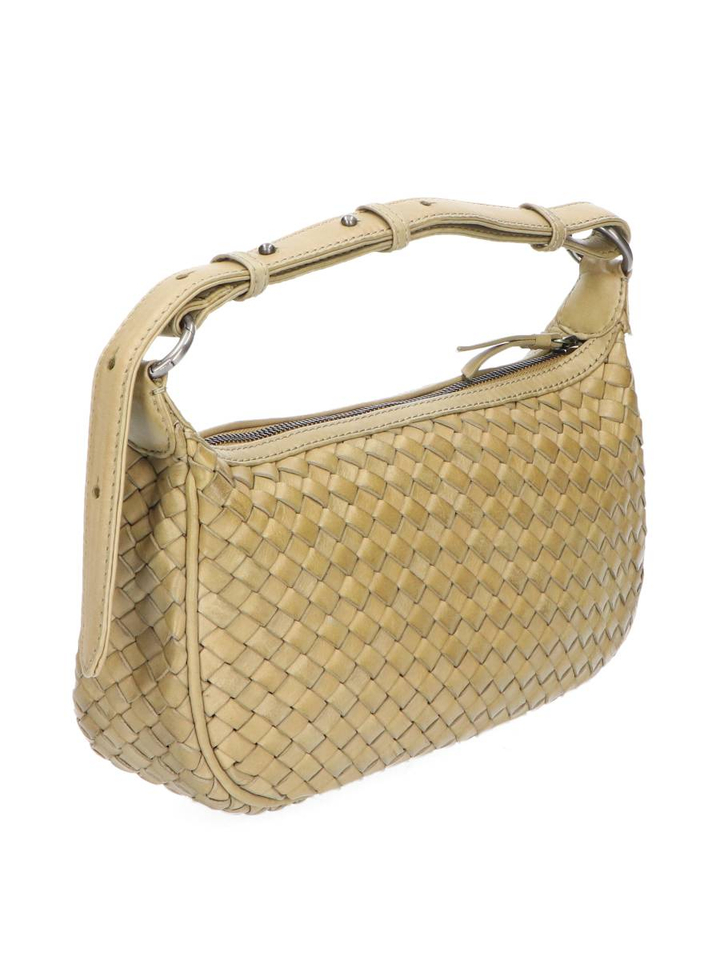 Groene handtas Mini muse bag weave Markberg