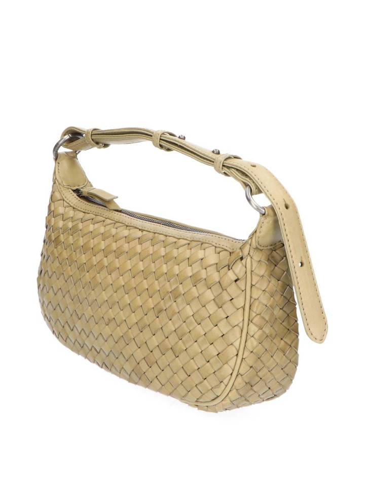 Groene handtas Mini muse bag weave Markberg