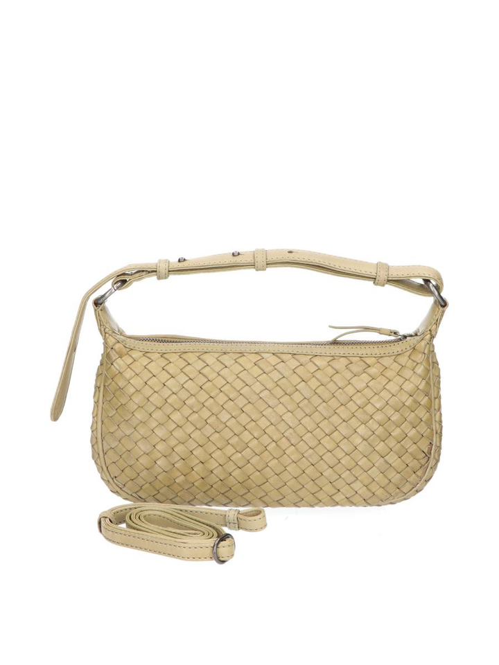 Groene handtas Mini muse bag weave Markberg