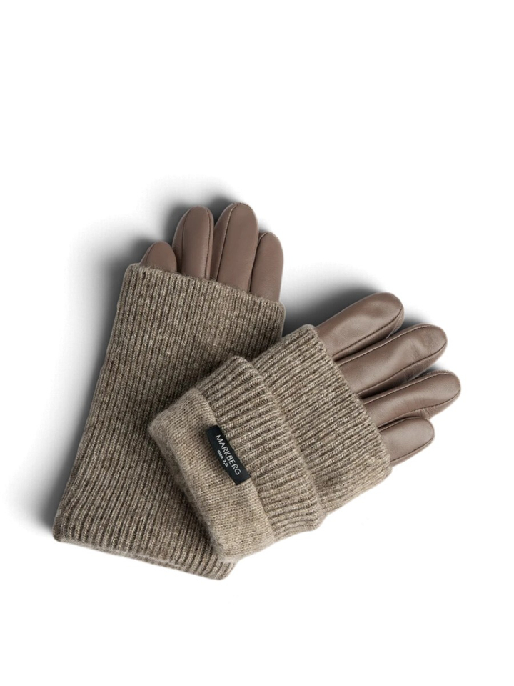 Taupe kleurige handschoenen Helly MGB Glove Markberg