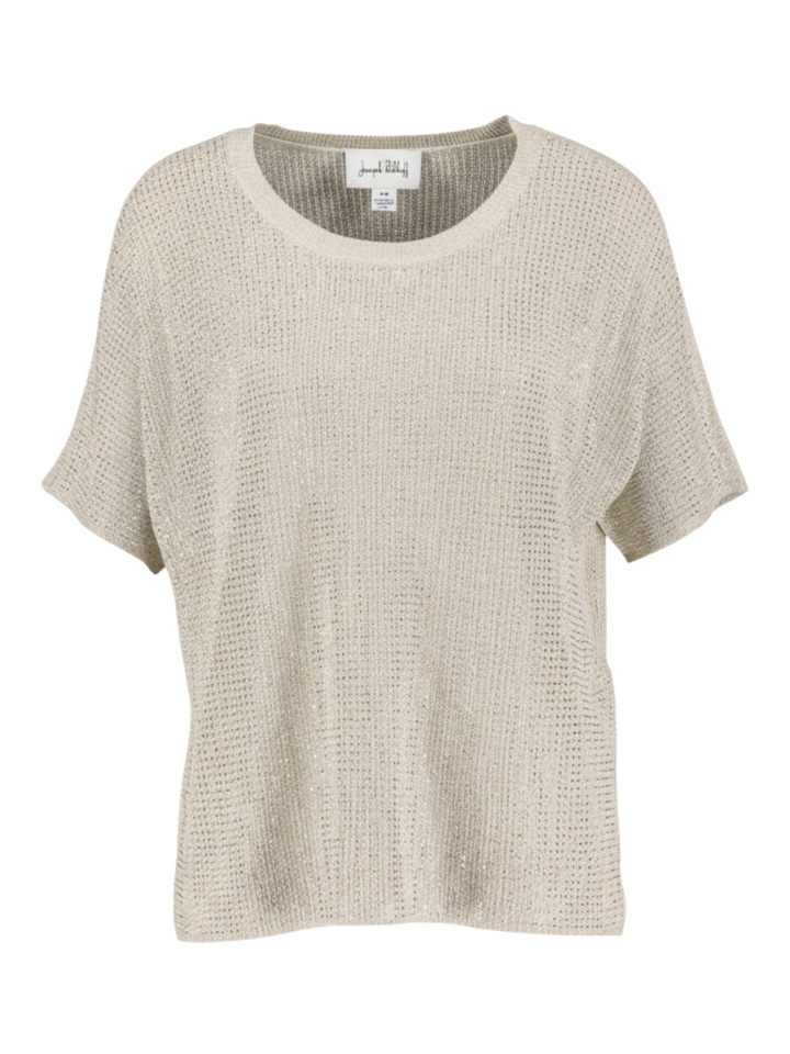Beige trui met strass Joseph Ribkoff
