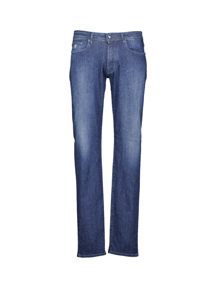 Blauwe slim fit jeans Atelier Noterman