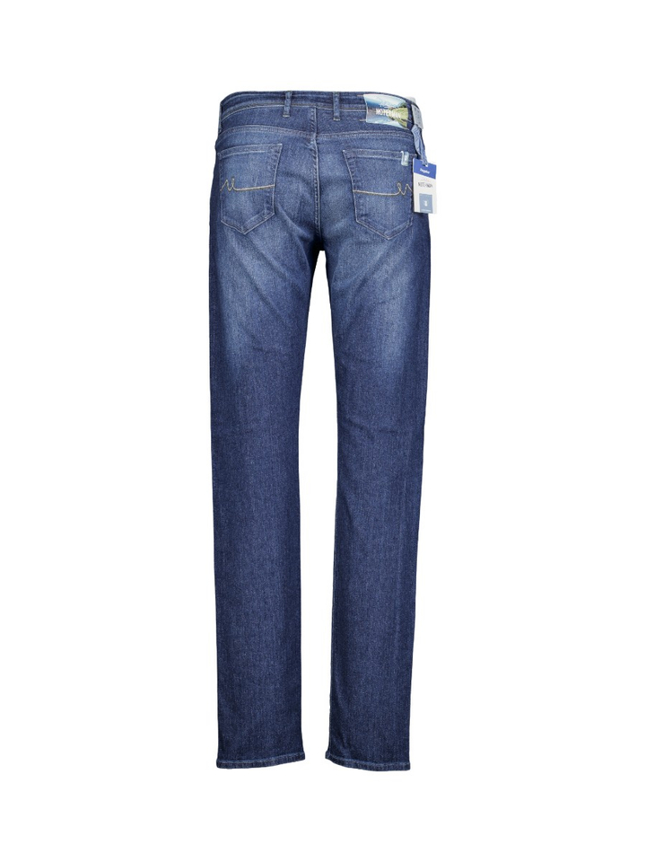 Blauwe slim fit jeans Atelier Noterman