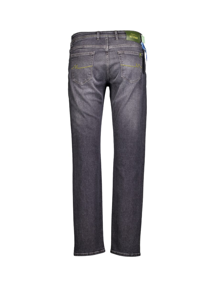 Donkergrijze regular fit jeans Atelier Noterman