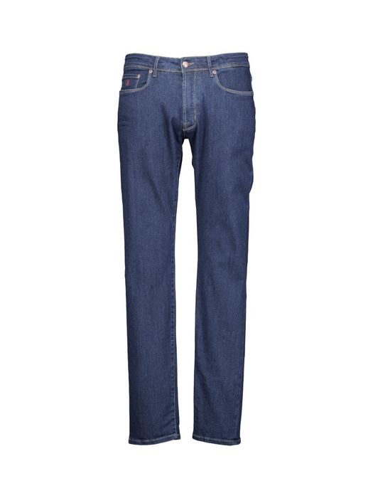 Donkerblauwe jeans regular fit Atelier Noterman