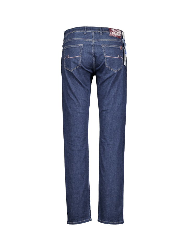 Donkerblauwe jeans regular fit Atelier Noterman
