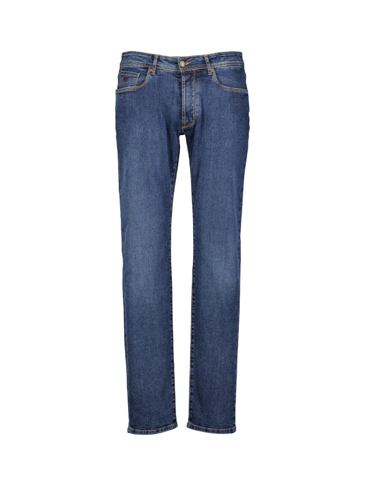 Blauwe slim fit jeans Atelier Noterman