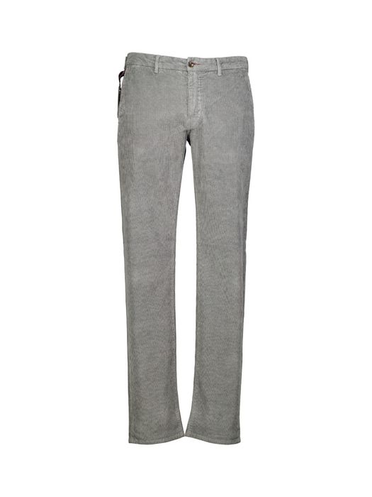 Grijze ribfluwelen broek Atelier Noterman