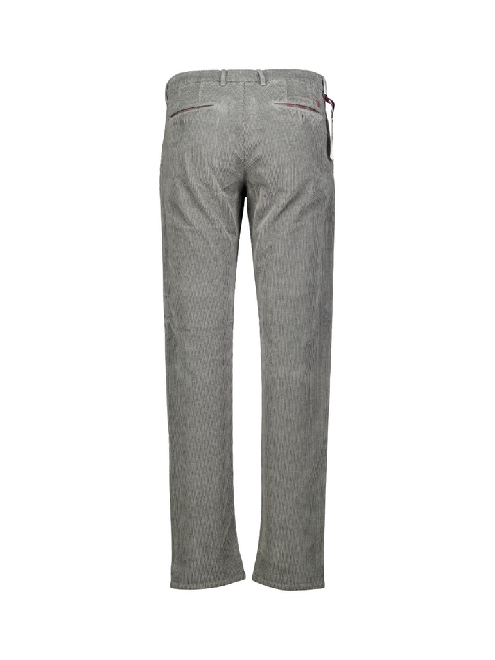 Grijze ribfluwelen broek Atelier Noterman 
