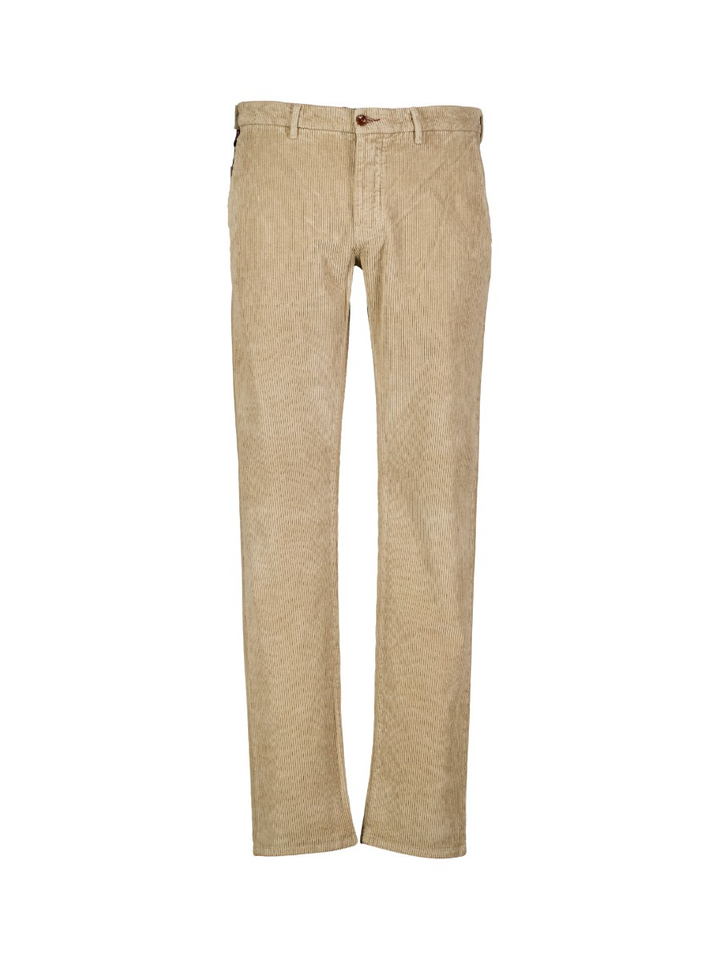 Beige ribfluwelen broek Atelier Noterman