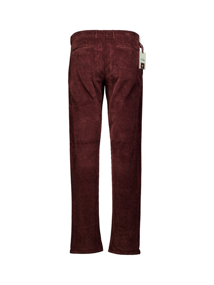 Bordeaux ribfluwelen broek Atelier Noterman