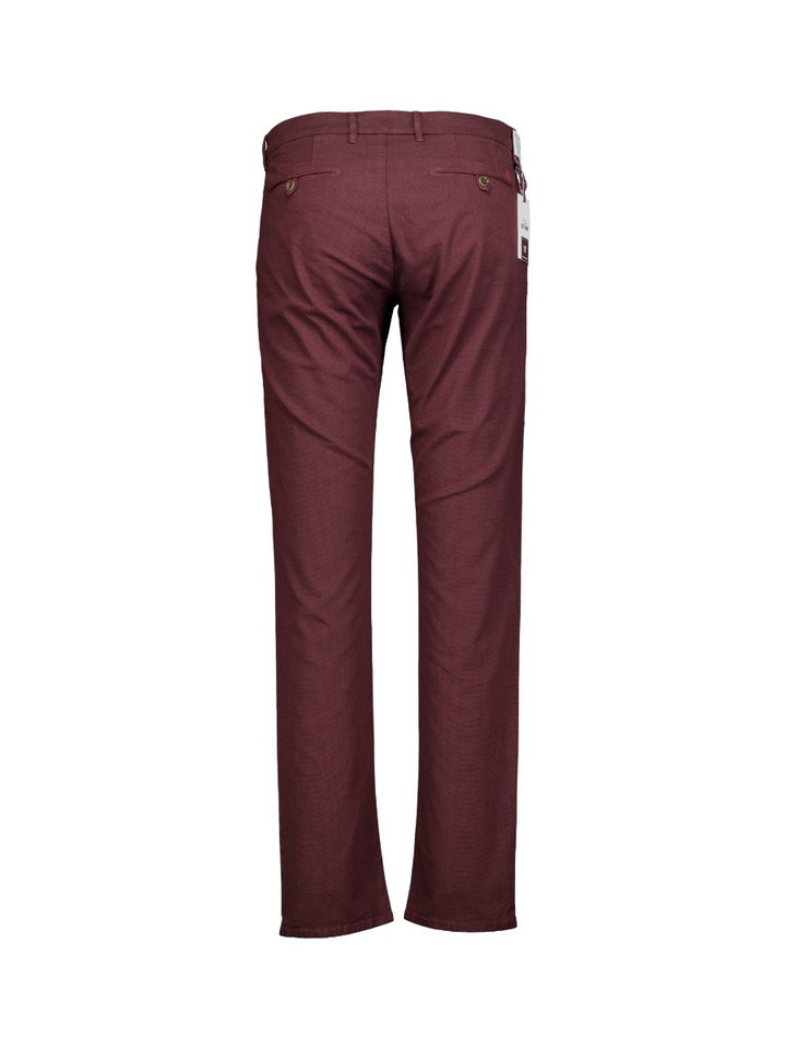 Bordeaux katoenen lange broek Atelier Noterman 
