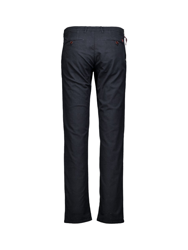 Donkerblauwe geruite broek Atelier Noterman