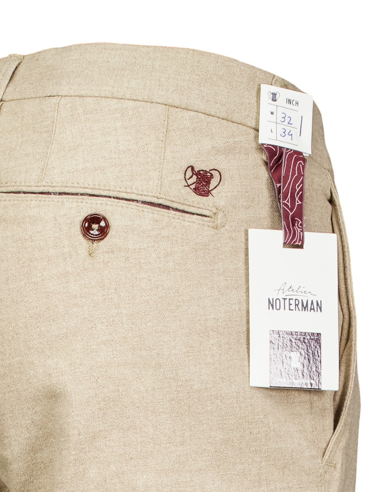 Beige broek Atelier Noterman