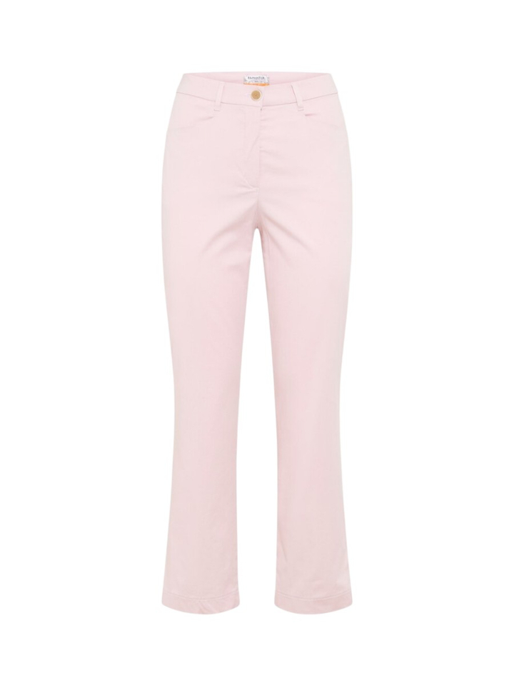 Roze geklede broek Lorella Raphaela
