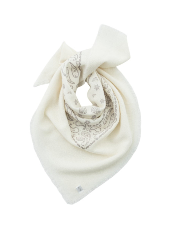 Beige wollen sjaal Blui